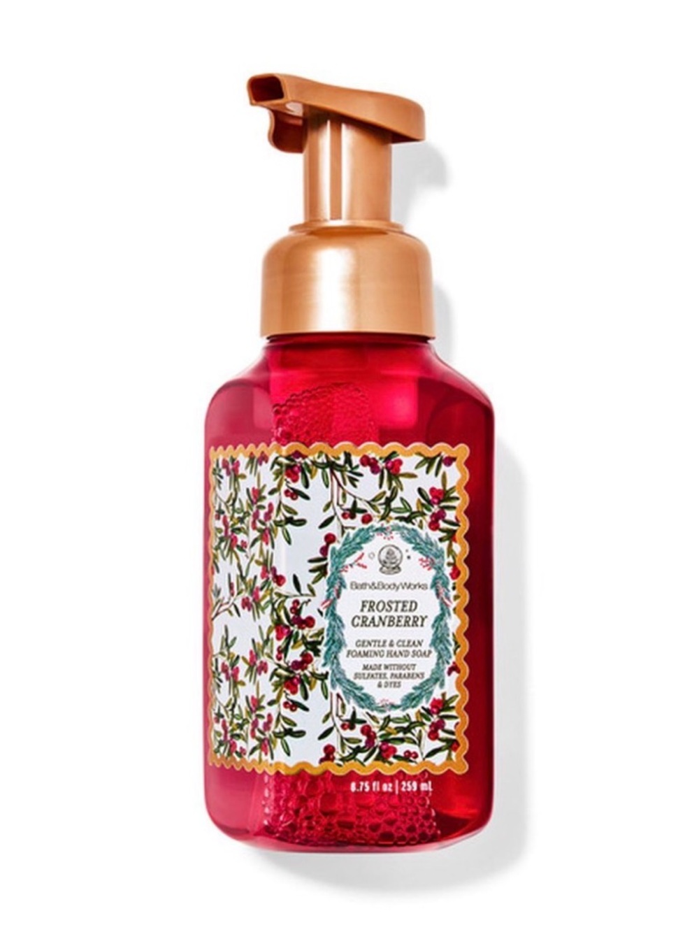 Bath & Body Works Frosted Cranberry Gentle and Clean Foaming Hand Soap